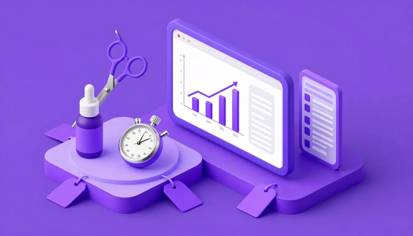 A/B‑тест цены и длительности услуг в бьюти‑CRM для салона